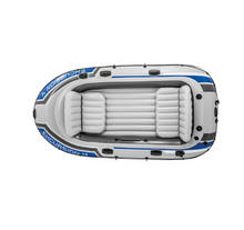 Load image into Gallery viewer, Intex 4-Person Excursion Inflatable Boat – 124 × 65 × 17 in
