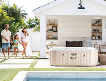 تحميل الصورة إلى عارض المعرض، Intex 6-Person Chevron Deluxe Square Bubble Spa Set 193 cm x 193cm x 71cm
