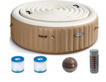 Load image into Gallery viewer, Intex PureSpa™ Sahara Tan – 4 Person Inflatable Jacuzzi (196 × 71 cm)
