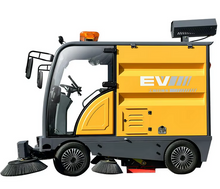 Load image into Gallery viewer, Electric Large Industrial Sweeper Street Sweeper Machine with Cap
