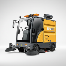 Load image into Gallery viewer, Electric Large Industrial Sweeper Street Sweeper Machine with Cap
