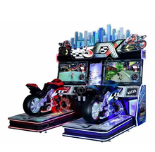تحميل الصورة إلى عارض المعرض، Coin Operated Motorcycle Racing Game Console Fun Driving Simulator for Game Centers
