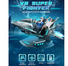 Load image into Gallery viewer, VR Airplane Simulator 9D Virtual Flight Game Machine for Commercial Use
