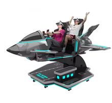 Load image into Gallery viewer, VR Airplane Simulator 9D Virtual Flight Game Machine for Commercial Use
