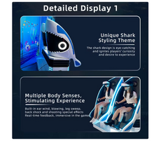 Load image into Gallery viewer, 9D VR Chair Cinema 2 Seats Virtual Reality Games VR Theme Park Rides 9D Cinema VR Egg Cinema
