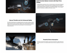 Load image into Gallery viewer, Kugoo Kirin Kukirin G2 Master Scooter 2025 VERSION 2.0 - 52V 20.8Ah 1000W
