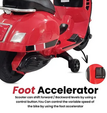 تحميل الصورة إلى عارض المعرض، KIDS VESPA ELECTRIC BIKE 2-6 YEARS GIRLS AND BOYS
