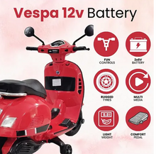 تحميل الصورة إلى عارض المعرض، KIDS VESPA ELECTRIC BIKE 2-6 YEARS GIRLS AND BOYS
