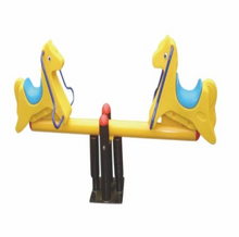 Load image into Gallery viewer, Double Seesaw Blue Whale ,horse ,elephant ,hipo

