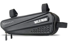 Load image into Gallery viewer, WILD MAN Rainproof Hard Shell under seat Bike Saddle Bag 1.2L
