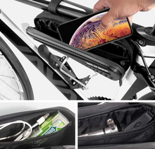 Load image into Gallery viewer, WILD MAN Rainproof Hard Shell under seat Bike Saddle Bag 1.2L
