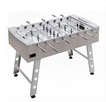 Load image into Gallery viewer, FAS GLAM Foosball Table | Grey/White | Sleek Design &amp; Smooth Gameplay
