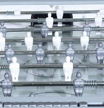 Load image into Gallery viewer, FAS GLAM Foosball Table | Grey/White | Sleek Design &amp; Smooth Gameplay
