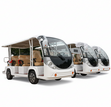 Load image into Gallery viewer, Electric Tour Shuttle 75V with 14 Seats Sightseeing Bus
