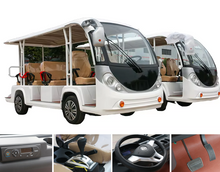Load image into Gallery viewer, Electric Tour Shuttle 75V with 14 Seats Sightseeing Bus
