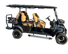تحميل الصورة إلى عارض المعرض، High Performance Luxury 6-seater Electric Off-road Golf Cart for Golf , utility, Campsite Use
