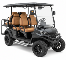 تحميل الصورة إلى عارض المعرض، High Performance Luxury 6-seater Electric Off-road Golf Cart for Golf , utility, Campsite Use
