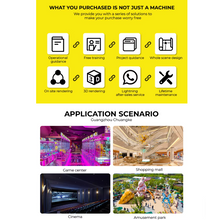 Load image into Gallery viewer, Classic Coin-Operated Doll Grabbing Claw Crane Machine with Transparent Cabinet and Card Payment for Game Centers &amp; Arcade Use

