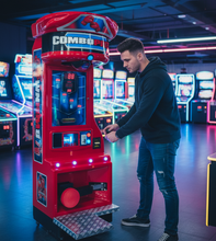 تحميل الصورة إلى عارض المعرض، Gift Edition of Boxing &amp; Kicking Game Machine With Prize -QR Payment &amp; Coins
