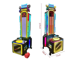 Load image into Gallery viewer, Coin Operated Indoor Sport King of Hammer Strength Test Hammer Master Hercules Arcade Game Machine
