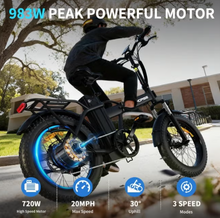 Load image into Gallery viewer, Windhorse W4A Electric Bicycle 48V 15Ah.6Ah 720W
