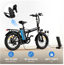 Load image into Gallery viewer, Windhorse W4A Electric Bicycle 48V 15Ah.6Ah 720W
