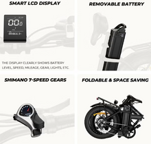 Load image into Gallery viewer, Windhorse W4A Electric Bicycle 48V 15Ah.6Ah 720W
