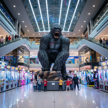 Load image into Gallery viewer, Gorilla King Kong - Dinosaur Realistic Simulation Animal Model Gorilla Statue Custom for Theme Park Display
