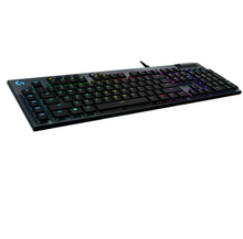 تحميل الصورة إلى عارض المعرض، Logitech G815 LIGHTSYNC RGB Mechanical Tactile Gaming Keyboard - Black
