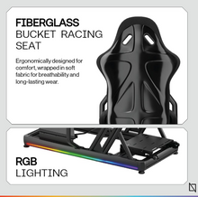 تحميل الصورة إلى عارض المعرض، NAVO Apex Racing Simulator Cockpit-Black
