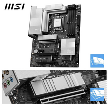 تحميل الصورة إلى عارض المعرض، Msi PRO Z890-P WiFi DDR5 LGA 1851 ATX Motherboard – White

