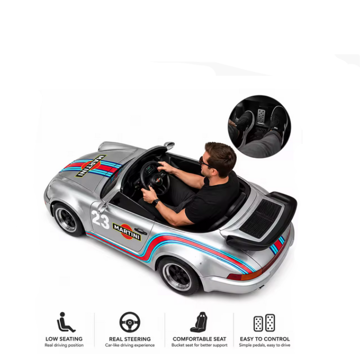 2026 New PORSHE DESIGN SPORTY ELECTRIC GOKART 40Km Range 80Kmh Top Speed - ( Pre Order )