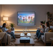 Load image into Gallery viewer, Green Lion Portable Projection Screen With Tripod Stand 72" - Matte White
