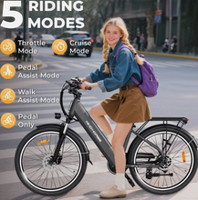 تحميل الصورة إلى عارض المعرض، 2025 New Windhorse F2 Urban Commuter E Bike 36V 13Ah 350W
