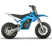 Load image into Gallery viewer, Torrot MX2 Electric Off Road Dirt Cross Motorbike For kids Age 6-12 Year With Parental App &amp; Removable Lithium Battery

