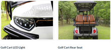 Load image into Gallery viewer, EV Golf Hunting Adventure car with Off Road Tyres Leather seats
