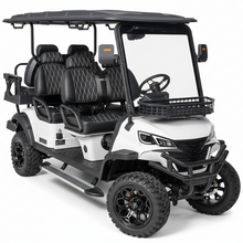 تحميل الصورة إلى عارض المعرض، High Performance Luxury 6-seater Electric Off-road Golf Cart for Golf , utility, Campsite Use
