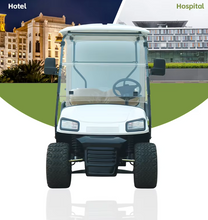تحميل الصورة إلى عارض المعرض، Electric Hotel Trolley Cleaning Housekeeping Car Organizer Cart
