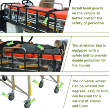 Load image into Gallery viewer, Electric Ambulance Vehicle Medical Buggy &amp; Golf Cart with Stretcher First Aid Emergency Aid
