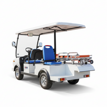 Load image into Gallery viewer, Electric Ambulance Vehicle Medical Buggy &amp; Golf Cart with Stretcher First Aid Emergency Aid
