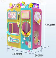 Load image into Gallery viewer, Automatic Cotton Candy Machine for Shopping Mall Flower Commercial Vending Machine Maker
