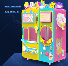 Load image into Gallery viewer, Automatic Cotton Candy Machine for Shopping Mall Flower Commercial Vending Machine Maker
