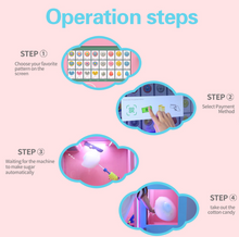 Load image into Gallery viewer, Automatic Cotton Candy Machine for Shopping Mall Flower Commercial Vending Machine Maker
