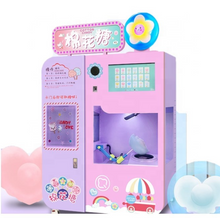 Load image into Gallery viewer, Automatic Cotton Candy Machine for Shopping Mall Flower Commercial Vending Machine Maker
