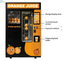 Load image into Gallery viewer, Fresh Orange Juice Vending Machine for commercial use at malls streets Retail setups Events 24/7 Passive income
