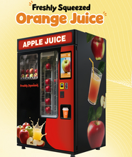Load image into Gallery viewer, Fresh Orange Juice Vending Machine for commercial use at malls streets Retail setups Events 24/7 Passive income
