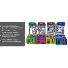 Load image into Gallery viewer, Coin Operated Games Mini Kids Claw Machine
