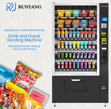 Load image into Gallery viewer, LCD Screen Ai Vending Machine with Id Verification Combo Food Smart Snack Vending Machine Drinks &amp; Foods
