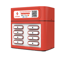 Load image into Gallery viewer, Rental Power Bank Power Station Shared 8 Slots 5000 Mah Power Banks Portable Charging For malls cafes
