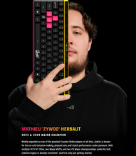 Load image into Gallery viewer, ASUS ROG Falchion Ace HFX ZywOo Edition Gaming Keyboard
